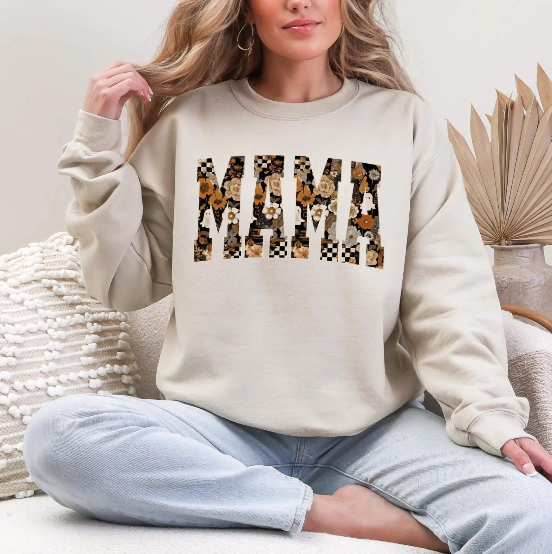 Mama Fall Season Sweatshirt or T-Shirt