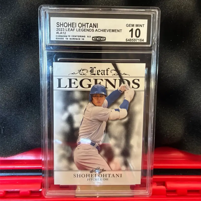 Shohei Ohtani 2023 leaf legends achievement