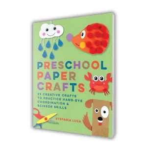 Paper Crafts for Preschoolers – 25 Easy DIY Crafts & Scissor Skills Activities (Ages 3–5)