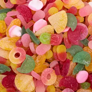 Swedish Godis Candy Fruit Mix - 1/2 Pound Mix - Snack - Vegan - Bonbon - Authentic Imported Swedish Candy - Bubs - Sweet Natural swedish  candy jar