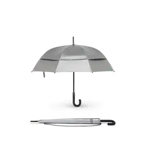 48 Inch Calotta Fashion Umbrella | Silver