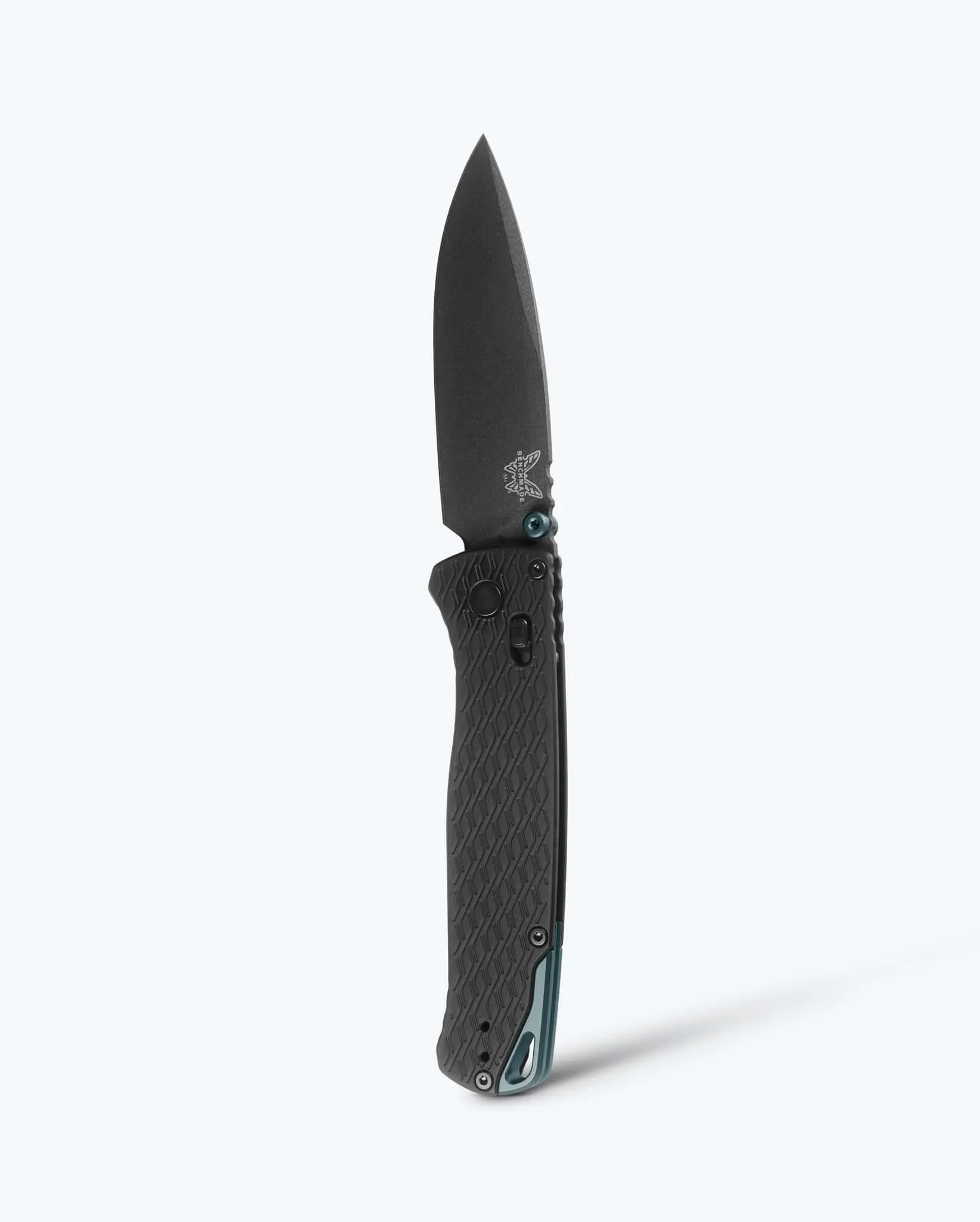 Benchmade Bugout Vapyr Ultralight Low-Profile Folding Magnacut Pocket Knife - Aluminum Handle, Drop Point Blade, Sleek Design, Taiga Green, High-Performance Folding EDC Tool, Lightweight Tools, No Excess Bulk, Slimline Kitchen Cutlery