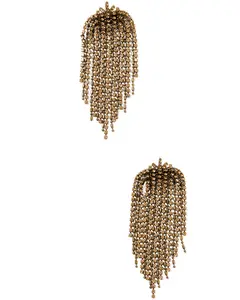 Wonderwest Women's Karlie Cluster Chandelier Earrings - Wwasp24e3-Gld