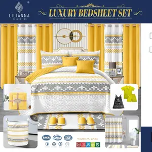 26 Piece Bedspread Set for Home Fashion Bedding all-season bedding