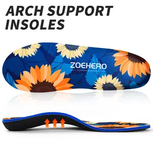 Arch Support Inserts for Men & Women,Plantar Fasciitis Insoles,Flat Feet Insoles,Comfort Orthotic Inserts for Standing All Day,Shoe Insoles Ideal for Sports,Running,Walking,Work,Gift,Comfort in Every Step Footwear Foam
