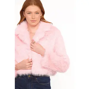 Bobbi Faux Fur Jacket - Pink