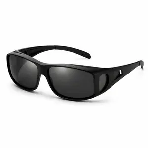 DEIYSEGL Polarized Fit Over Lightweight UV400 Protection Women Men Sun Glasses for Driving Outdoor Fishing Wear Over Prescription Large Glasses sunglass Retro