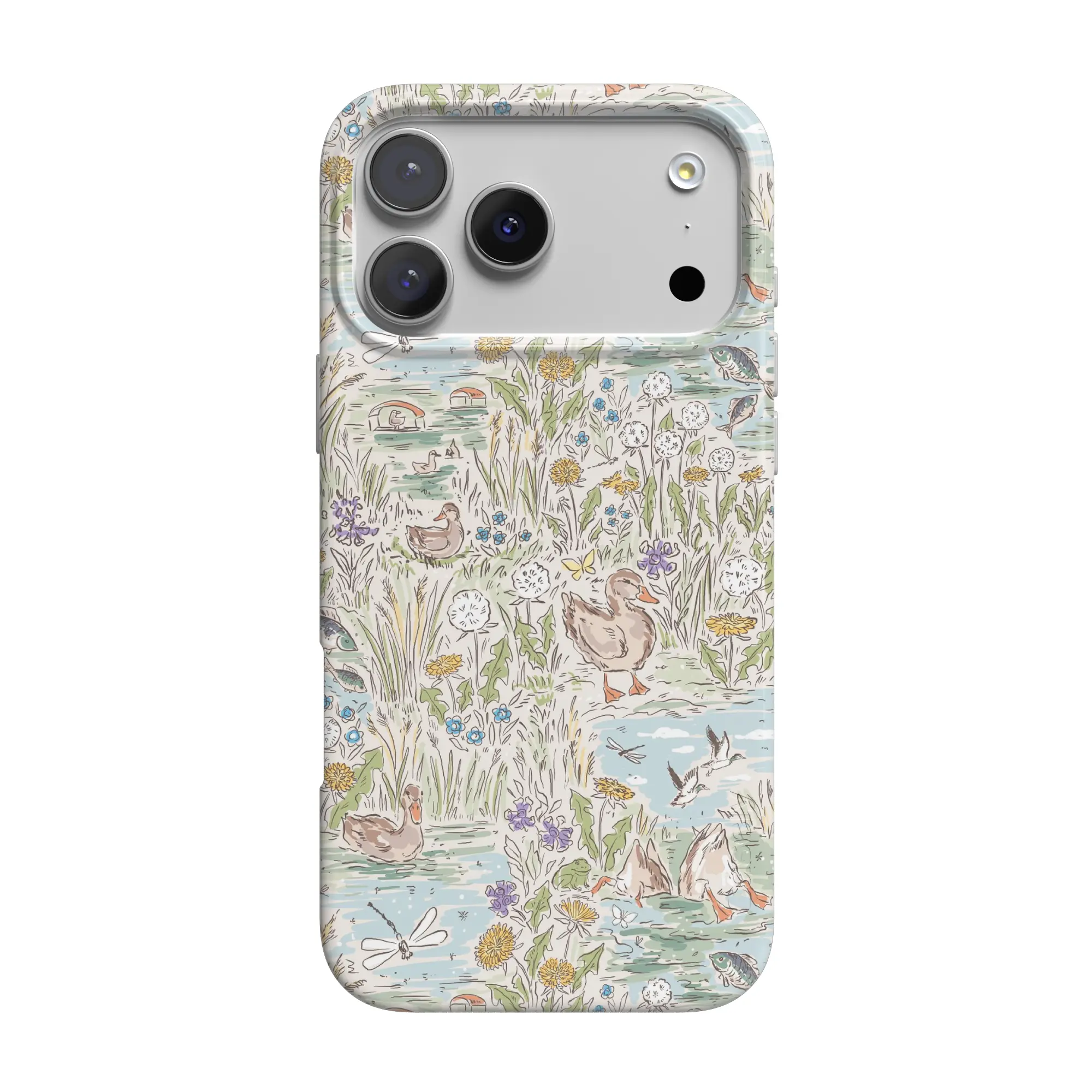 Casely The Waddle Path | Duck Pond Classic MagSafe Case