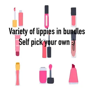 Lip Bundles - Variety of Lipsticks in Assorted Colors for Self-Pick Your Own Makeup Experience Gloss Lipgloss Glossy Cosmetic