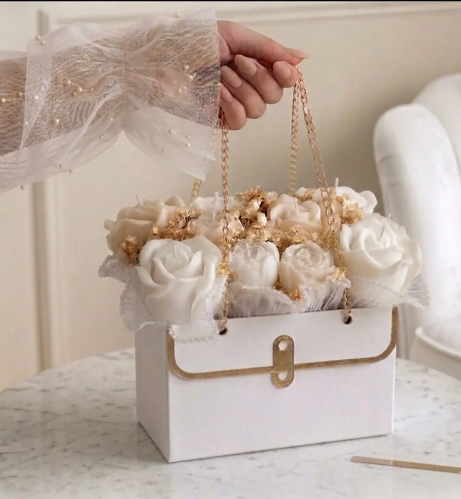 CLASSIC BOUQUET (10-piece set) HANDMADE CANDLE