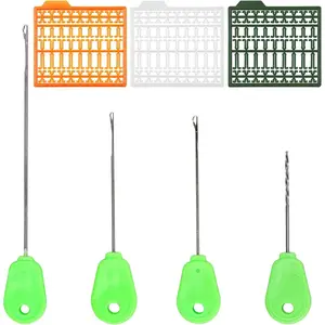 Carp Fishing  Rig Tool Kit Baiting Rigging  Swinger Driller Fishing  Boilie Stops Stopper Carp Fishing Tackle Kit