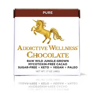Pure Chocolate - Made from Raw Wild Jungle-Grown Mycotoxin-Free Cacao
