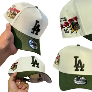 New Era MLB 59FIFTY Fitted Hat - NY Yankees/LA Dodgers Baseball Cap, Unisex Streetwear Accessory, Premium Style, Adjustable, 2026 Viral TikTok Trend Sports Collectible Headwear
