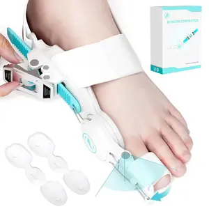 Upgraded Bunion Corrector for Women & Men, Orthopedic Bunions Correction with Non Slip Big Toe Separators, Adjustable Bunion Splint Suitable for Left/Right Feet Bunion Relief (1PCS)