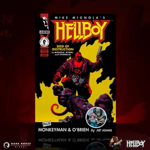 Hellboy 30th Anniversary: Seed of Destruction #1 Screenprint