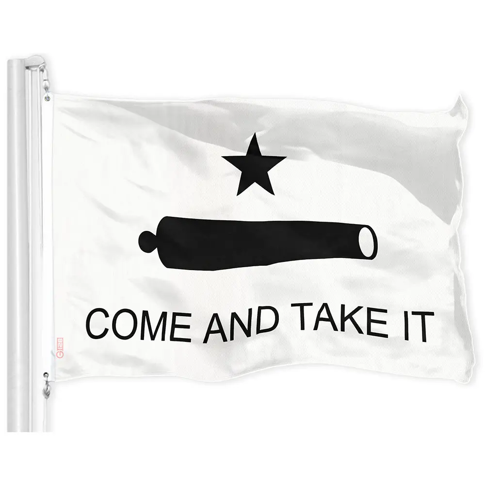 G128 Come and Take It Flag | 3x5 feet | Printed 150D Quality Polyester