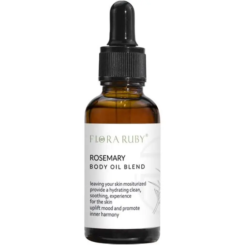 Floral Ruby Luxurious Essential Oil Infused with Rosemary - 100% Natural Blend for Hair Loss Prevention, Unisex Fragrance for Men and Women Haircare Comfort