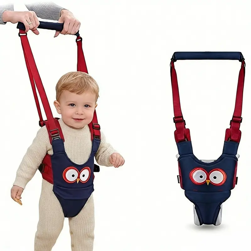 Baby Walking Harness Handheld Kids Walker Helper Toddler Infant Walker Harness Assistant Belt Child Baby Walk Learning Help Support Assist Trainer Tool for 7-24 Month Old