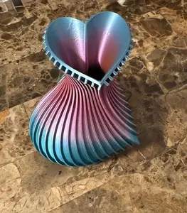 Heart Spiral Vase - Gifts - Customized Gifts