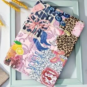 1pc Stylish Abstract Art Color Block Case for iPad for Pro 11, Air 4, 5, 6, 10.2, 10th Gen, 9.7, 10.5 - Durable TPU, Foldable, Adjustable Stand, Auto Sleep/Wake, Lightweight & Scratch-Resistant, Portable Device Case |   Vibrant Pattern Cover |   Lightweig