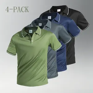 4-Pack Polo Shirts for Every Occasion — Men's New Wardrobe Essential