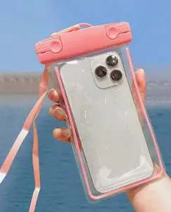 Large Floating Waterproof Phone Bag, All Phones, Suitable For Surfing, Pipeline Travel, Beach, Boating, Fishing, Swimming, Kayaking, Snorkeling, Cruise, Water Park And Other Essential Accessories For Vacation Travel, Suitable For Couples.