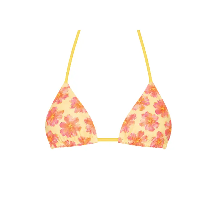 Apricot Bloom Triangle Top
