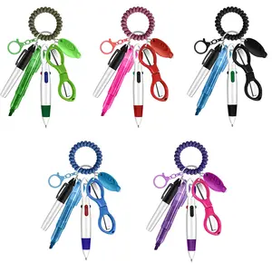 7-Piece Nurse Pen Set Badge Reel Clip Accessories, Retractable Mini Nursing Ballpoint Pens, Wristband & Clothing Wearable, Nurses' Day Gift, Ballpoint Pen Kit