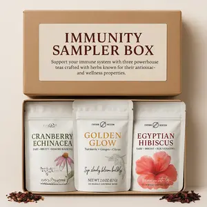 Immunity Tea Sampler – Herbal Wellness Trio for Daily Defense