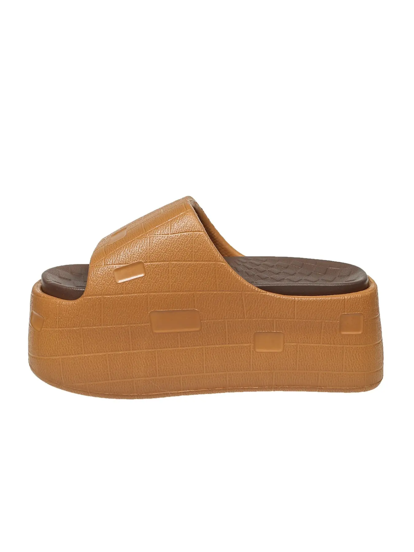 Women's Thick Sole Flatform Sandals Summer Beach Shoes, Non-Slip Platform Open Toe Slippers, Casual Comfortable Footwear for Daily Wear