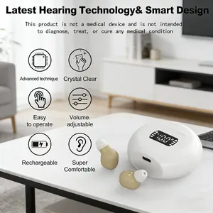 2026 New Elderly Hearing Aids, Adjustable Volume, Noise Reduction, Rechargeable, Latest Model, Enhanced Clarity, User-Friendly Design