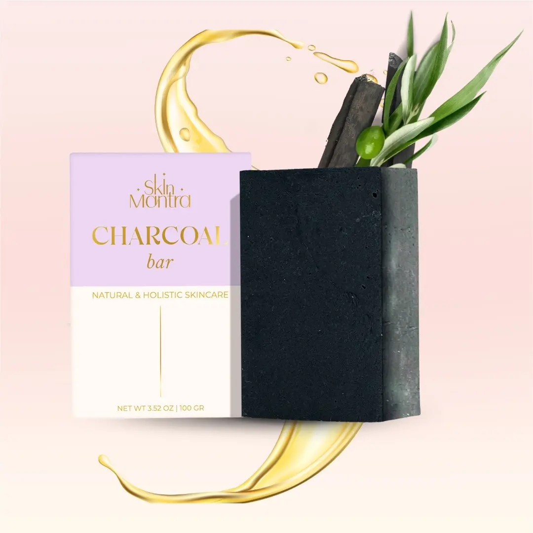 Skin Mantra | Charcoal Bar Holistic & Natural Skincare  - Cleanses and Gently Exfoliation for All Skin Types