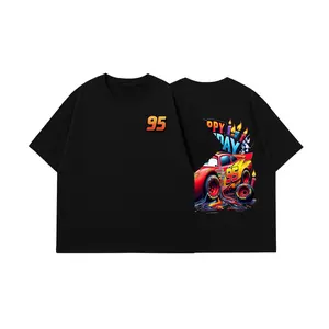 Birthday Racing Car 95 Graphic Shirt, Fun Cartoon Speed Vehicle Tee, Kids Birthday Gift Idea, Race Theme Party Unisex T-Shirt