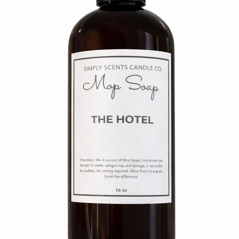 Triple Scented Mop Soap Concentrate – Luxury Floor Cleaner – Long Lasting Fragrance – 16oz