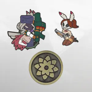 Skullgirls - Black Dahlia - Limited Edition Pin Set - Officially Licensed