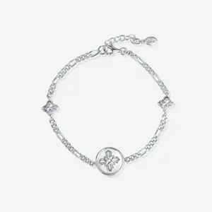 Lanna Four Petal Medallion Bracelet