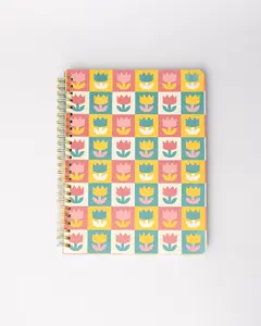 Rough Draft Mini Notebook - Tulips