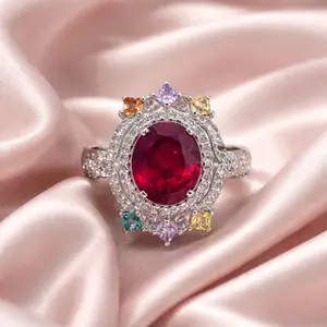 Ruby & Diamond Sapphire Ring