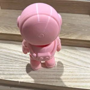 Skeleton astronaut figurine 3D printed