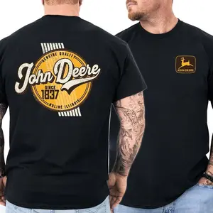 John Deere Vintage Quality T-Shirt, Classic Tractor Graphic Tee with Retro John Deere Logo for Men and Women graphic  tee