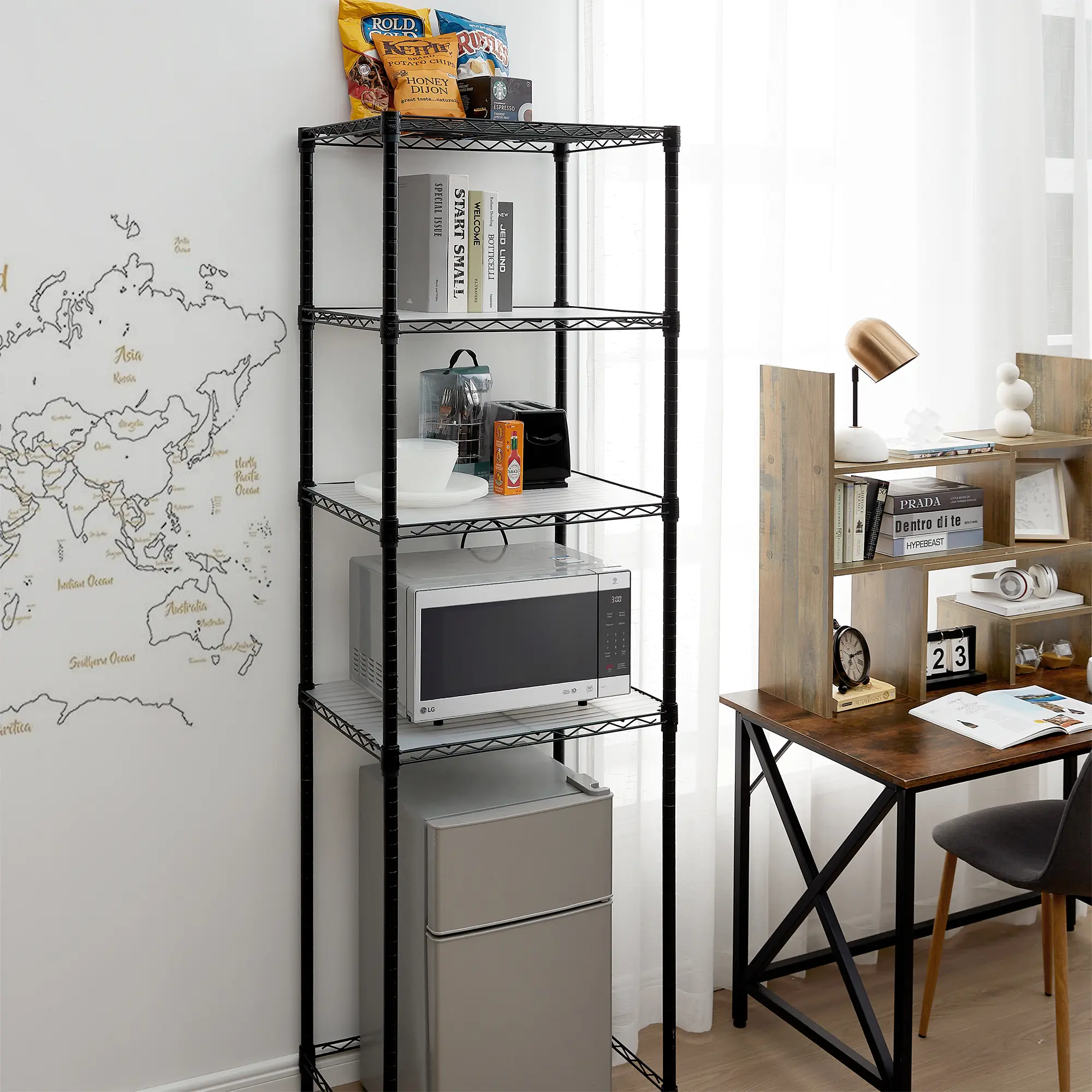 The Extra Height Mini Shelf Supreme - Adjustable Shelving