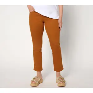Belle by Kim Gravel Reg TripleLuxe Twill Ankle Pant