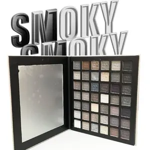 HERORANGE 42-Color Cool Eyeshadow Palette: Matte & Metallic, Highly Pigmented, Blendable, Waterproof, All-Day Wear – Master Makeup Palette