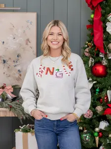 Sequins Jingle Sweatshirt | S-L