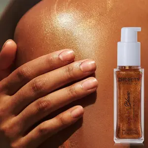Long Lasting Glitter Body Oil, 1 Count Shimmering Body Oil, Body Makeup for Women & Girls, Cosmetic Product for Party, Festival, Glitter Beauty, Body Pearlescent Glitter