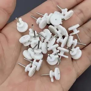 40 Extra Strong Invisible Wall Hooks, Wall Mounted Hook, Wall Hanging Fastener for Hanging Pictures - Perfect for displaying wedding photos, embroidery and art prints, a must-have home decoration, no-punch mini traceless nails.