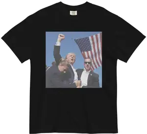 Donald Trump Rally Photo Full color T-shirt, Gift for him and her