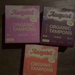 August Tampon Starter Combo Box | Zero-Feel. Organic Cotton.