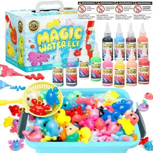 Children's Hydrogel Set - Summer Water Elf Magic Set - Aquatic Pets - Slim - Soft Toy Making Kit - Children's Crafts - Create Your Own Cork