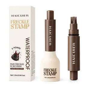Freckle Stamp Creates Cute Natural Sun Kissed Freckles in One Stamp Easy to Use 3 Colors Clean Natural Look Gentle Lightweight Texture No Residue Beginner Friendly Mess Free Cruelty Free